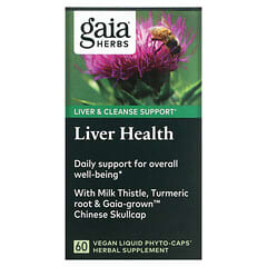 Gaia Herbs, Santé du foie, 60 capsules liquides vegan