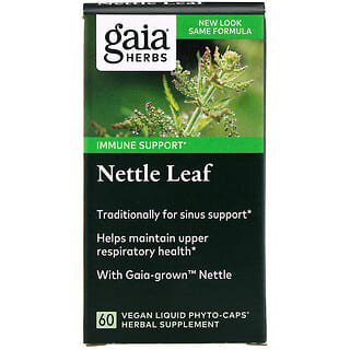 Gaia Herbs, Nettle Leaf, 60 Vegan Liquid Phyto-Caps