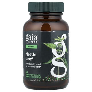 Gaia Herbs, Nettle Leaf, 60 Vegan Liquid Phyto-Caps (225 mg per Capsule)