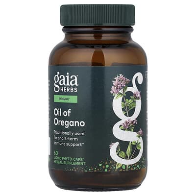 Gaia Herbs, Oil of Oregano, 60 Liquid Phyto-Caps®