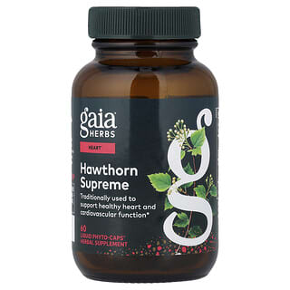 Gaia Herbs, Espinheiro Supremo, 60 Phyto-Caps® Líquidos Veganos (500 mg por Cápsula)