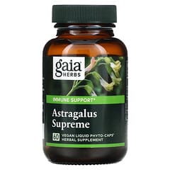 Gaia Herbs, 아스트라갈러스 슈프림, 식물성 액상 파이토 캡슐 60정