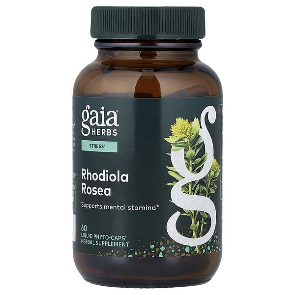 Rhodiola Rosea, 60 Liquid Phyto-Caps®