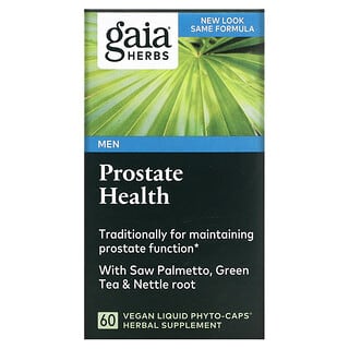 Gaia Herbs, Prostata-Gesundheit, 60 vegane flüssige Phyto-Kapseln