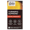 Turmeric Supreme, Extra Strength, куркума, 60 растительных фито-капсул с жидкостью