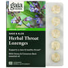 Herbal Throat Lozenges, Sage & Aloe, 20 Lozenges