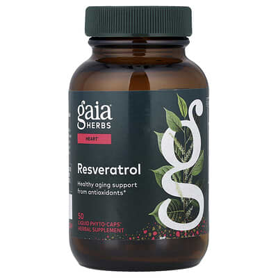 Gaia Herbs, Resveratrol, 50 Liquid Phyto-Caps®