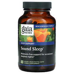 غايا هربس‏, Sound Sleep ، 120 كبسولة نباتية سائلة