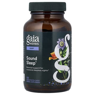 Gaia Herbs, Sound Sleep, 120 Vegan Liquid Phyto-Caps