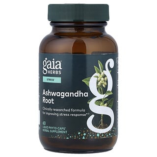 غايا هربس‏, جذور العبعب المنوم، 60 كبسولة نباتية سائلة من ®Phyto-Caps