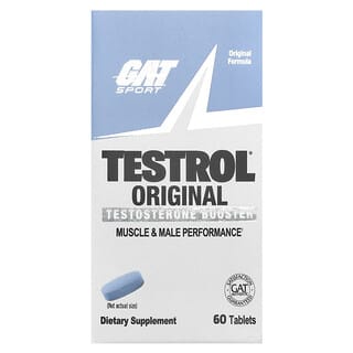 GAT, Testrol Original, Reforço de Testosterona, 60 Comprimidos