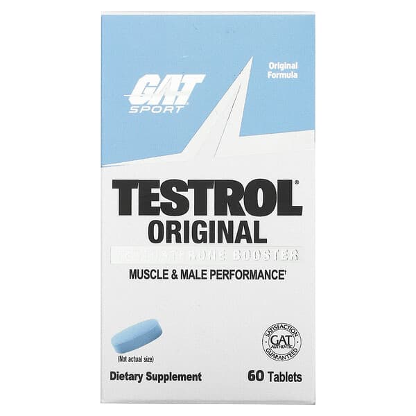 GAT, Testrol Original เทสโทสเตอโรน บูสเตอร์ บรรจุ 60 เม็ด