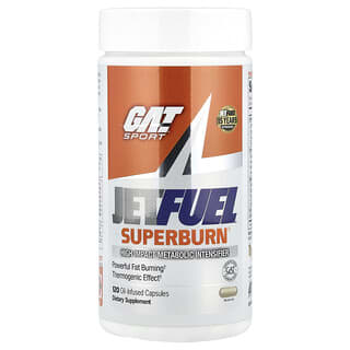 GAT, JetFuel®, Superburn, 120 Oil-Infused Capsules