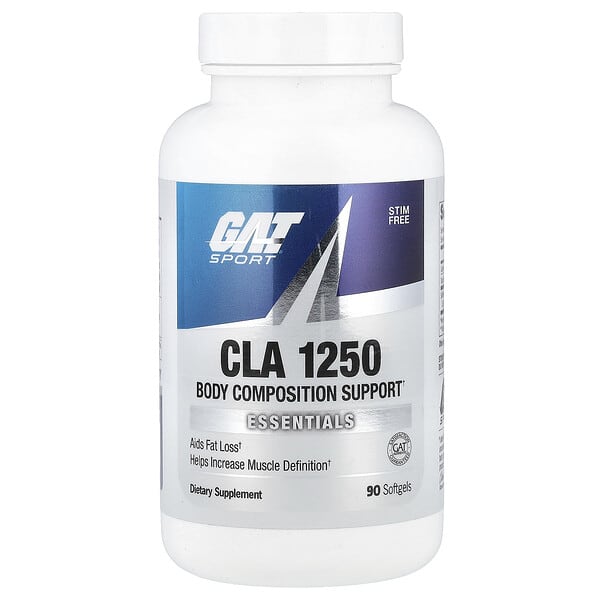 GAT Sport, CLA 1250, 90 Softgels