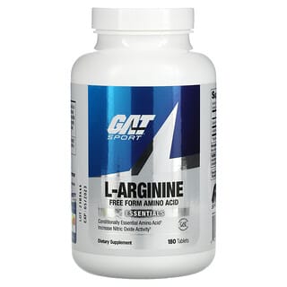 GAT, L-Arginine, 180 Tablets