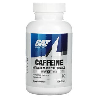 GAT, Caffeine, Metabolism and Performance, Koffein, Stoffwechsel und Leistungsfähigkeit, 100 Tabletten