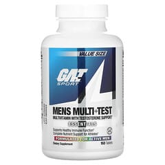 GAT, Multivitamínico + Testosterona para hombres, 150 comprimidos
