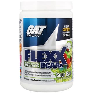 GAT, Flexx BCAAs, Sour Ball, 12.1 oz (345 g)