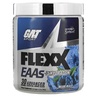 GAT, Flexx EAAs + Hydration, Blue Razz, 12.2 oz (345 g)