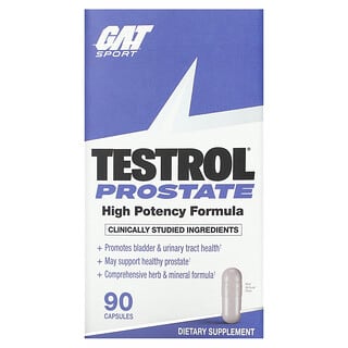 GAT, 运动，Testrol Prostate，90 粒胶囊