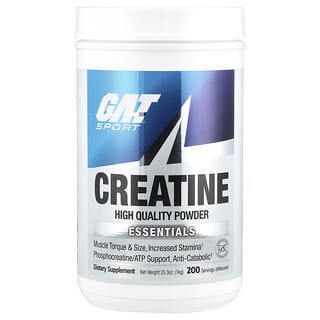 GAT, Sport, Creatine Powder, Unflavored, 35.3 oz (1 kg)