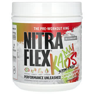جات سبورت‏, NitraFlex Kaos ، خالٍ من المحفزات ، ليمون بالكرز الأبيض ، 25 أونصة (706.4 جم)