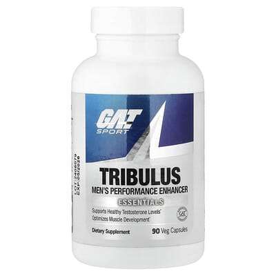 GAT, Tribulus Terrestris, Men's Performance Enhancer, 90 Veg Capsules (750 mg per Capsule)