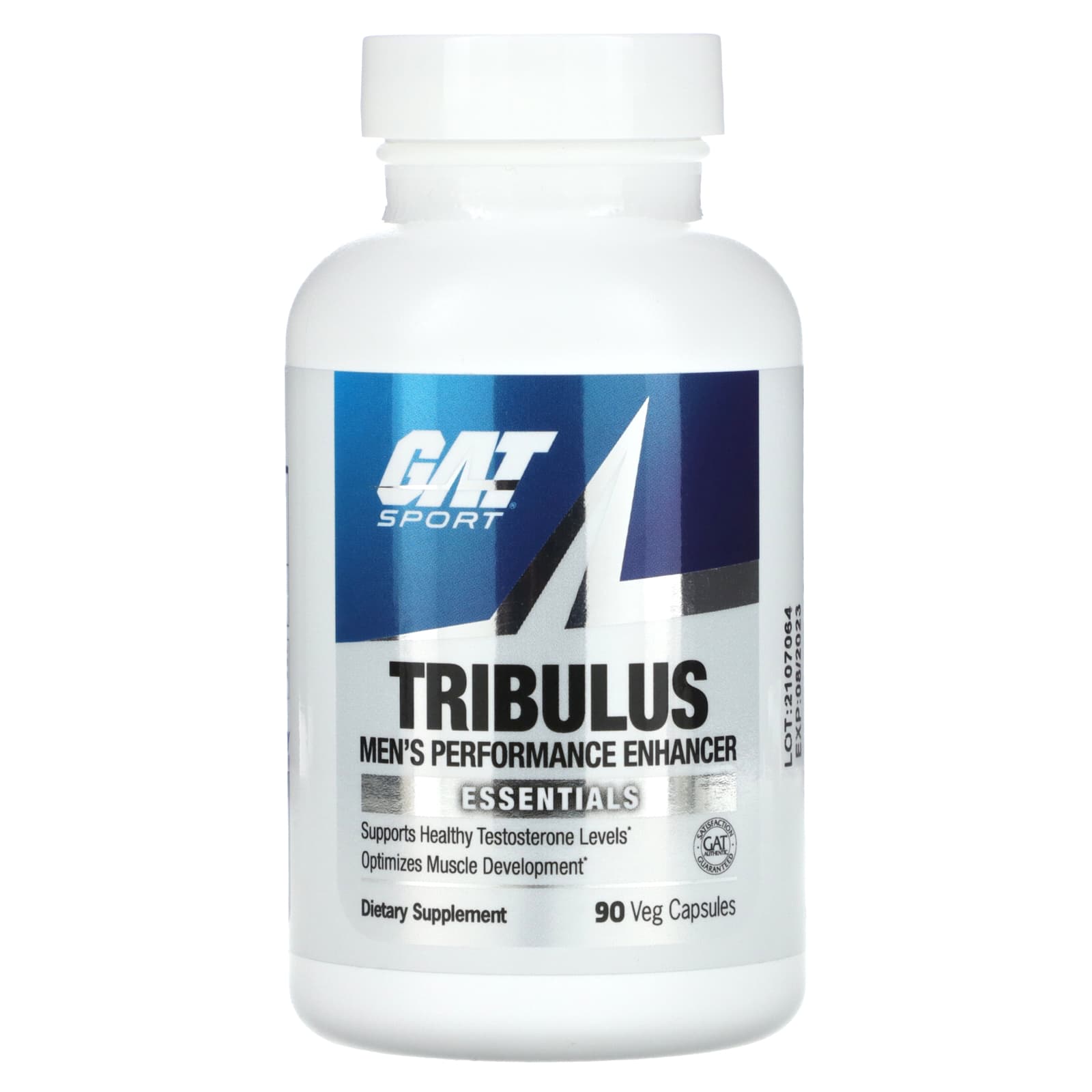 Gat Tribulus Potenciador Del Rendimiento Para Hombres C Psulas Vegetales