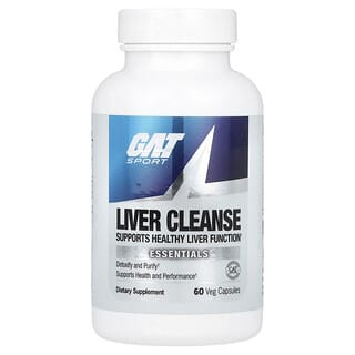 GAT, Liver Cleanse, 60 растительных капсул