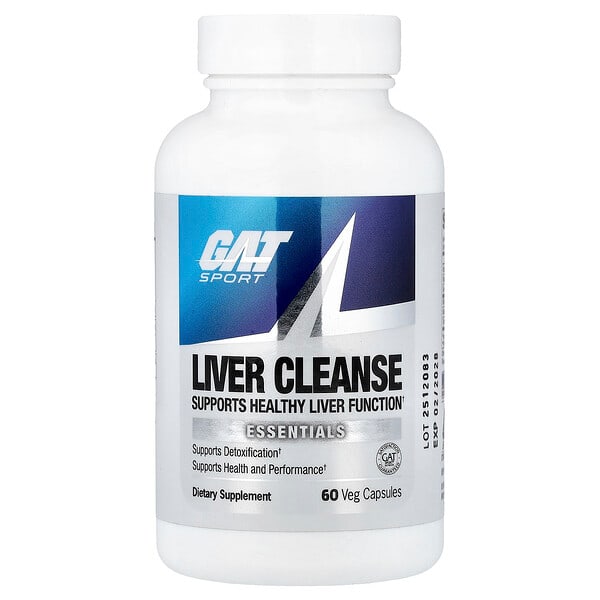 GAT, Liver Cleanse, 60 Veg Capsules