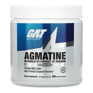 GAT, Agmatine, Unflavored, 2.6 oz (75 g)