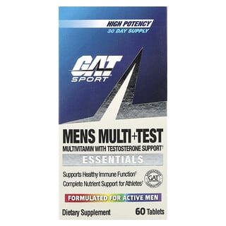 GAT, Mens Multi + Test, 60 de tablete