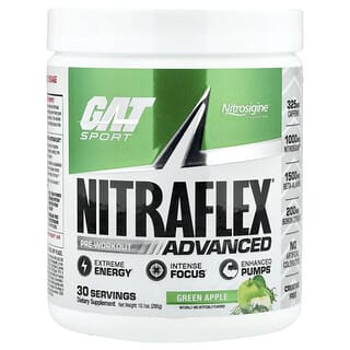 GAT, Sport, NITRAFLEX, Pomme verte, 285 g
