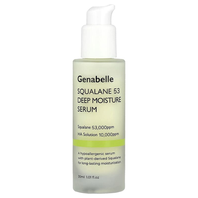 Squalane Deep Moisture Serum , 1.01 fl oz (30 ml)