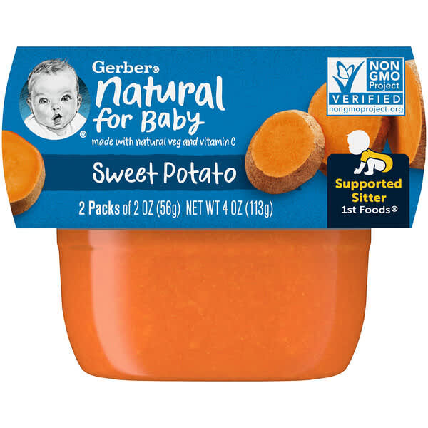Gerber‏, Sweet Potato, 2 Pack, 2 oz (56 g) Each
