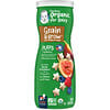 Organic for Baby, Grain & Grow, Puffs, снек из воздушных злаков, для детей от 8 месяцев, ягоды инжира, 42 г (1,48 унции)