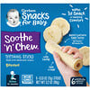 Soothe 'N' Chew, Teething Sticks, 6+ Months, Banana, 6 Individually Wrapped Sticks, 0.53 oz (15 g) Each