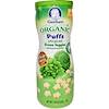 Organic Puffs, Green Veggies, 1.48 oz (42 g)