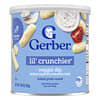 Gerber, 아기용 스낵, Lil' Crunchies®, 구운 곡물 스낵, 8개월 이상, 베지 딥, 42g(1.48oz)