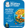 Gerber, Mahlzeiten für Kleinkinder, ab 12 Monaten, Makkaroni und Käse sowie gewürzte Erbsen und Karotten, 187 g (6,6 oz.)