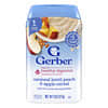 Gerber, Ontbijtgranen, 2nd Foods®, havermout, linzen, perzik en appel, 227 g