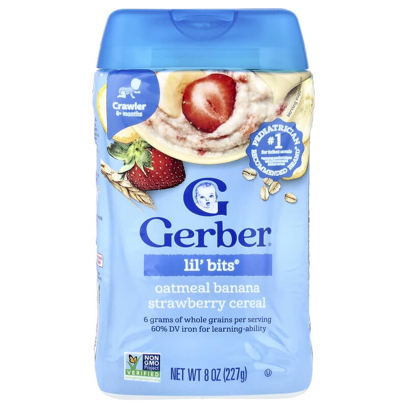 Grain Cereal Gerber Oatmeal Baby Single Grain Organic Oatmeal