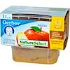 NatureSelect，1段食品，蘋果泥，2盒，2.5盎司（71克）/盒
