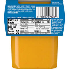 Gerber, Mealtime for Baby, Mezcla poderosa, Segundo alimento, Arroz con pavo, Paquete de 2, 113 g (4 oz) cada uno