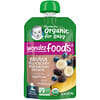 Organic for Baby, Wonder Foods, 2nd Foods, банан, черника и ежевика, овсянка, 99 г (3,5 унции)