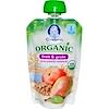 2nd Foods, Organic Baby Food, Fruit & Grain, Pear Peach Oatmeal, 3.5 oz (99 g)