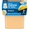 Natural for Baby, 2nd Foods, Banana, 2 Pack, 4 oz (113 g) Each