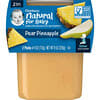 Natural for Baby, 2nd Foods, Pear Pineapple, 2 Pack, 4 oz (113 g) Each