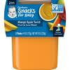 Snacks for Baby,  2nd Foods, Mango, Apple, 2 Pack, 4 oz (113 g)