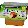 Primeras comidas, NatureSelect, Manzanas orgánicas, 2 Paquetes, 2.5 oz (71 g) cada uno